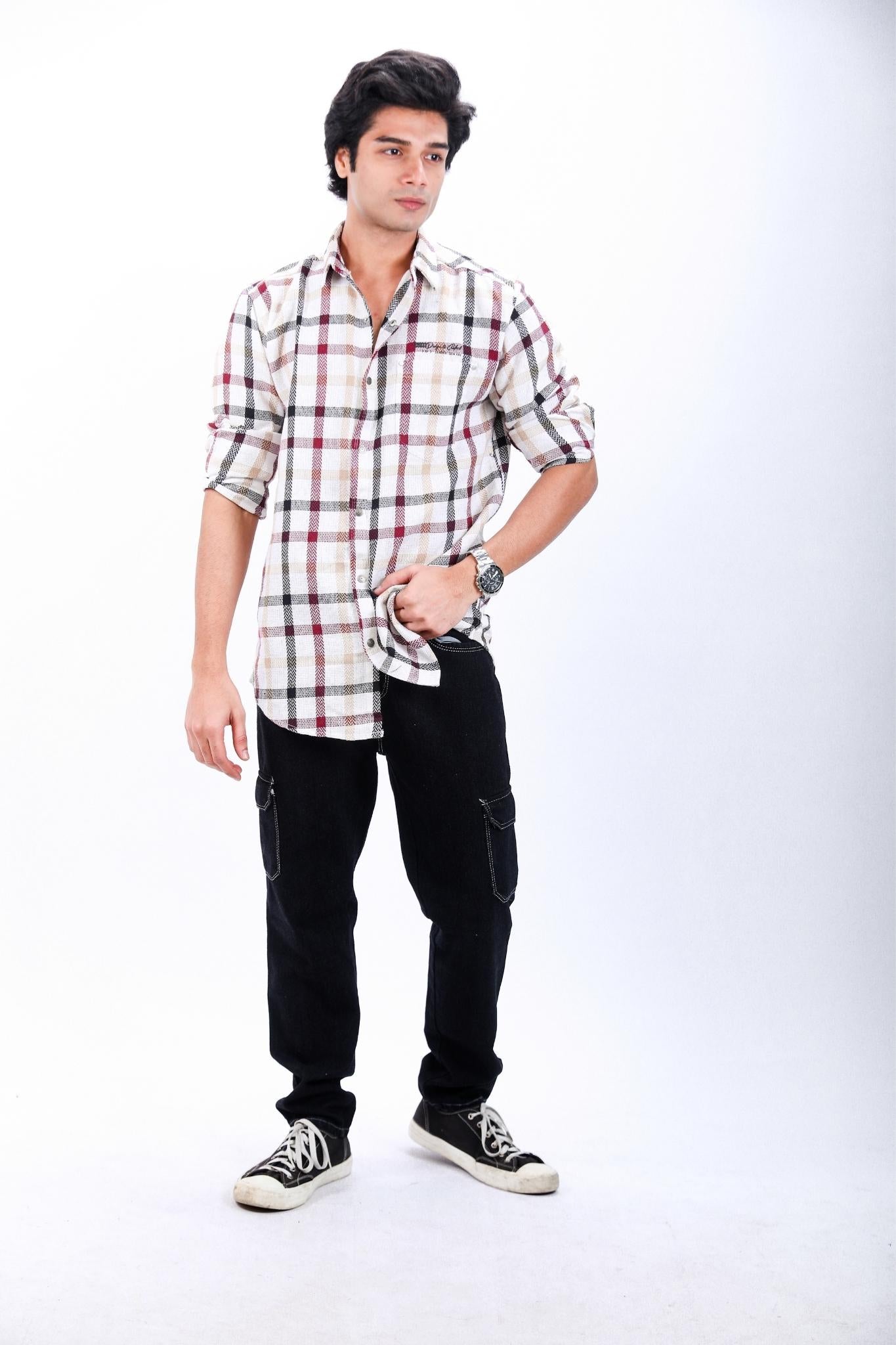 Classic Plaid Men's Shirt