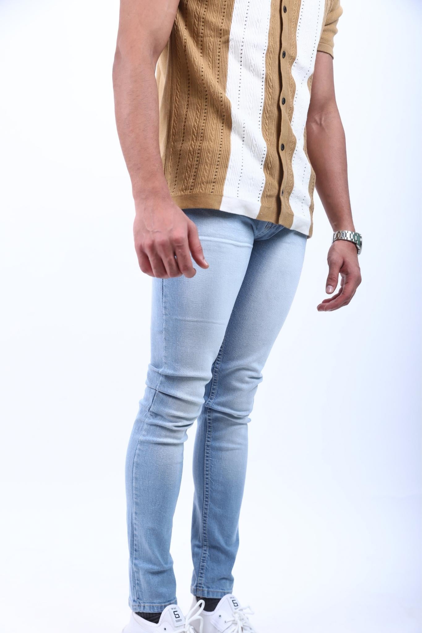 Light Wash Skinny Jeans