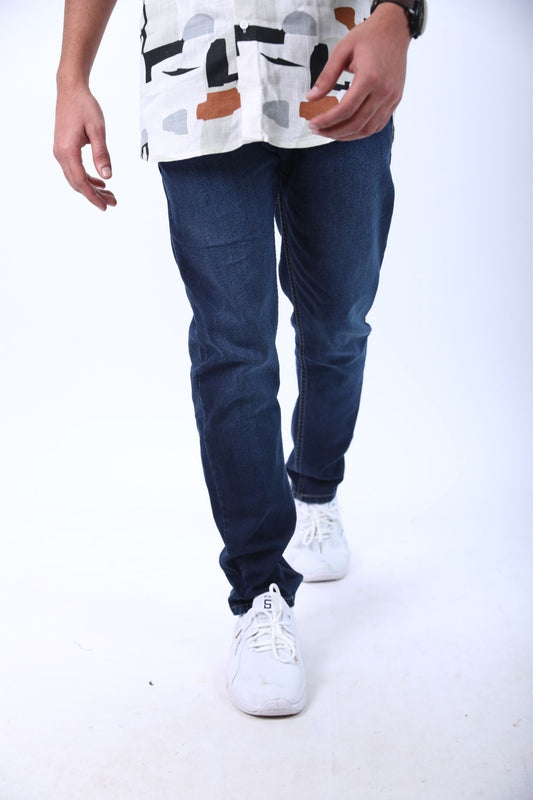 Dark Blue Regular-Fit Jeans
